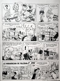 Martin Milan, planche originale