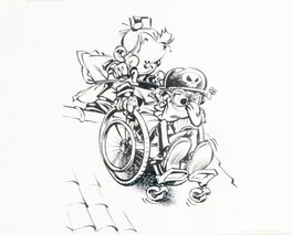 Janry - Le petit Spirou - Illustration - Janry - Comic Strip