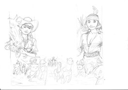 Dessin preparatoire Dessin preparatoire
