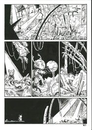 Yoann Kavege - Moon Deer - Planche originale