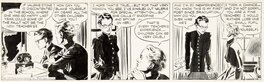 Alex Raymond - Rip Kirby - 28 Septembre 1949 - Planche originale