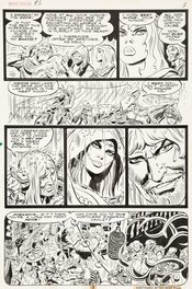 Frank Thorne - Marvel Feature... Red Sonja - #5 p3 - Planche originale