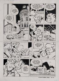 Marco - Billy The Cat - Colman - Desberg - Marco - Planche originale