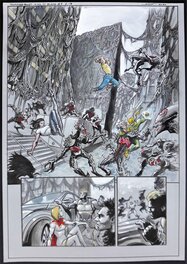 Juan E. Ferreyra - King in Black: Thunderbolts - Planche originale