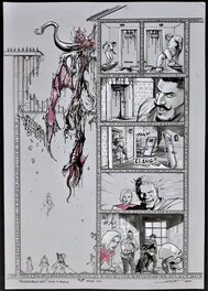 Juan E. Ferreyra - King in Black: Thunderbolts - Planche originale