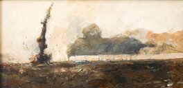 Ashley Wood - WWR – Landscape 1 - Original art