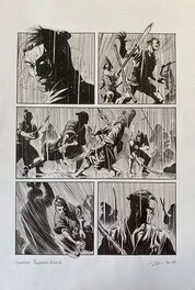 Andrea Accardi - Chanbara n.1 - La redenzione del samurai p.89 - Planche originale