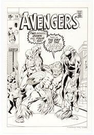 Avengers 78 (Recréation d'après John Buscema)