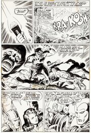 John Buscema - Avengers 105 Page 6 - Planche originale