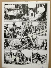 Manuel Garcia - Arkham mysteries tome 1 p.42 - Planche originale