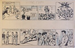 René Pellos - Le bouclier de Brennus - Comic Strip