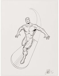 Jim Starlin - Silver Surfer - Illustration originale