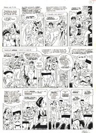 Planche originale - Carlos Giménez : Aux risques de l'amour tome 3 planche 5