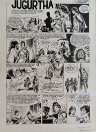 Hermann - Jugurtha Tome 1 Le linceau des sables (Der Löwe der Wüste) / chapitre 3: La lutte pour la couronne (Der Kampf um die Krone) - Comic Strip