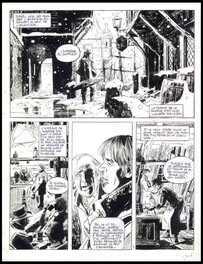 Planche originale - 1982 - Moby Dick - Paul Gillon - Planche 1 - L’Auberge du Souffleur