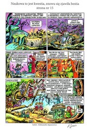 Tadeusz Baranowski - C'est une question scientifique, la bête est revenue. Page 15 - Comic Strip