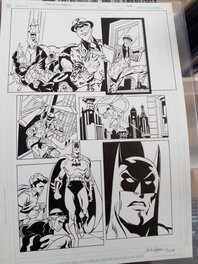 Tom Grindberg - Batman / riddler par tom grindberg - Planche originale