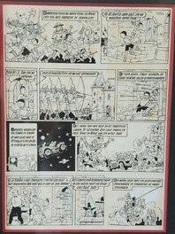 Willy Vandersteen - Suske en Wiske: De duistere diamant - Planche originale