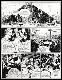 Paul Gillon - 1975 - Les Naufragés du temps - Paul Gillon - Tome 2 - Planche originale