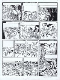 Teun Berserik - Blake en Mortimer - La Vallée des Immortels T2 - planche 40 - Comic Strip