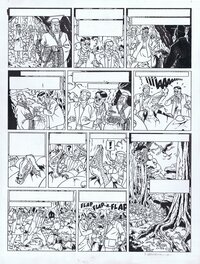 Teun Berserik - Blake en Mortimer - La Vallée des Immortels T2 - planche 40 - Planche originale