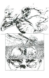 Jesús Saiz - Swamp Thing (2011) vol.5 #23.1 pg.03 - Planche originale