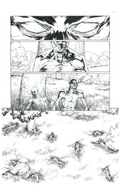 Jesús Saiz - Swamp Thing (2011) vol.5 #23.1 pg.05 - Planche originale