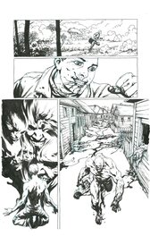 Jesús Saiz - Swamp Thing (2011) vol.5 #23.1 pg.13 - Planche originale