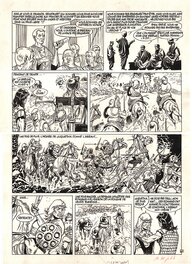 Hermann - Jugurtha tome 2 - Planche originale