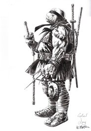 Esau Escorza - Tmnt : The Last Ronin - Illustration originale