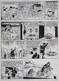 Willy Vandersteen - Bob et Bobette - La kermesse aux singes - Planche originale