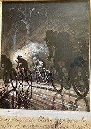 Pierre Joubert - Dans la nuit - Original Illustration