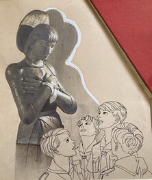 Pierre Joubert - Scouts 2 - Illustration originale