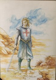 Philippe Xavier - Croisades - Original Illustration