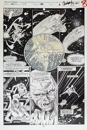 Michael Bair - Alpha Flight #97 p6 - Planche originale