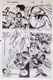Stewart Johnson - Avengers #378 p21 - Comic Strip