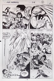 Stewart Johnson - Avengers #378 p21 - Planche originale