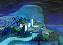 Will - Javea el montgo años 70 - Original art