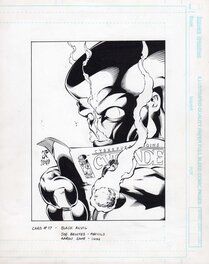 Joe Benitez - A Cyber Force Summer #17 : Black Anvil - Original Illustration