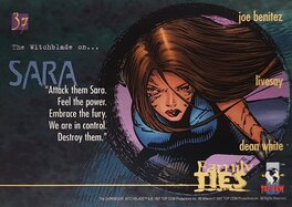 Darkness/witchblade Family Ties #37 Verso