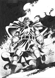 Vicente Cifuentes - Dr Doom - Illustration originale