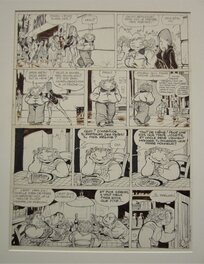 Bernard Hislaire - Bidouille et Violette - Planche originale