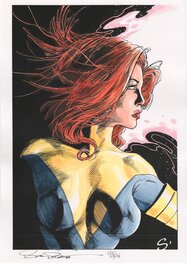 Olivier Hudson - Jean Grey - Mise en couleur