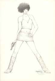 William Vance - Jones dans XIII - Illustration originale