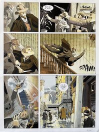 Christian Rossi - W.e.s.t T5 megan planche : 27 - Planche originale