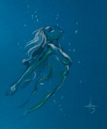 Gabriele Dell'Otto - Fathom tribute - Illustration originale