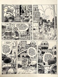 Enki Bilal - La Ville qui n'existait pas - planche 52 - Comic Strip