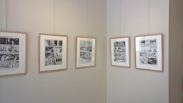 Lors de l'exposition vente de la Galerie Barbier, en 2018 Lors de l'exposition vente de la Galerie Barbier, en 2018