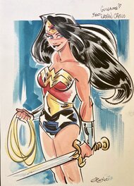 Nathan Greno - Wonder Woman - Illustration originale