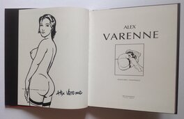 La Superbe Dédicace au Revers de La 1ère Garde , Dessin Original pleine page . La Superbe Dédicace au Revers de La 1ère Garde , Dessin Original pleine page .